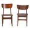 Baxton Studio Mid-century Modern Dark Walnut Bent Wood Dining Side Chair 121-6623 - alternate 4
